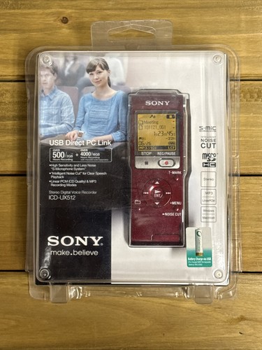 Sony icd ux512 stereo portable - icd-ux512,