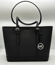 BORSA MICHAEL KORS JET SET TRAVEL COLOR NERO IN PELLE