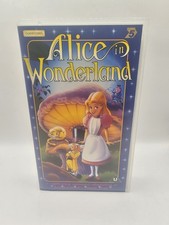 Alice In Wonderland VHS Video