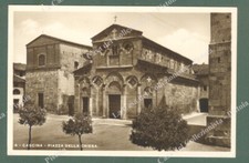 CASCINA, Pisa. Piazza della Chiesa. Cartolina d'epoca viaggiata nel 1941