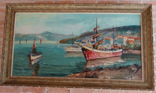 Marine bateaux grande - et,