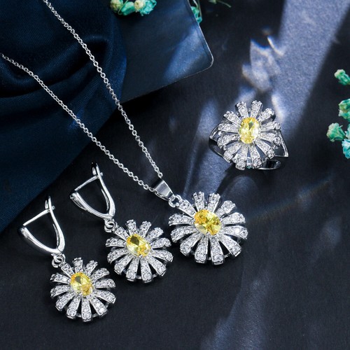 Bellissimo fiore zirconi