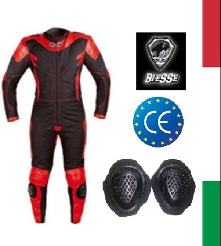 Tuta moto pitbike intera pelle - tuta,