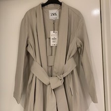 Trench coat Zara Sand donna