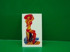 Adesivo pin up vespa lambretta