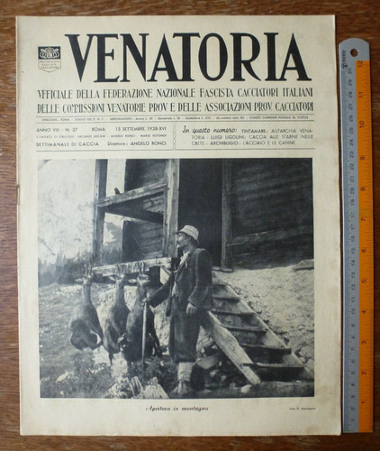 Venatoria settimanale - settimanale, di