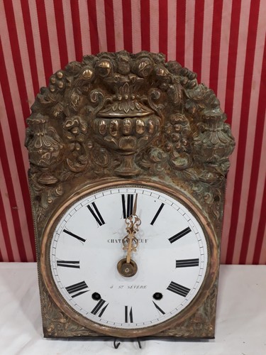 Vecchio orologio pendolo - a,