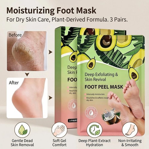 Maschera piedi esfoliante peel - piedi,