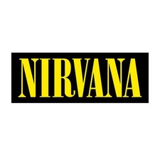 Nirvana Band Rock Adesivo Logo