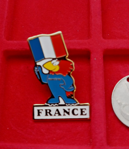 Pins distintivo france - pins, 98