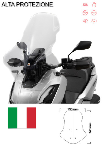 Isotta kit parabrezza - parabrezza, e
