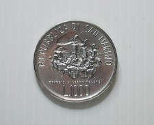 MONETA 1000 LIRE ARGENTO