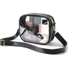 Borsa a tracolla trasparente