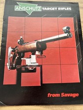 CATALOGO FUCILE BERSAGLIO ANSCHUTZ 1980, DA SELVAGGIO