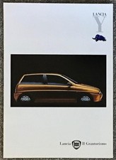 Brochure vendita LANCIA Y LUGLIO 1997 #02.5.8325.50 D-Lab- VII/97 TESTO TEDESCO