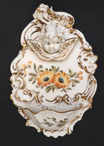 Acquasantiera ceramica di - acquasantiera,