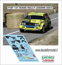 DECALS 1:43 FIAT 131 ABARTH