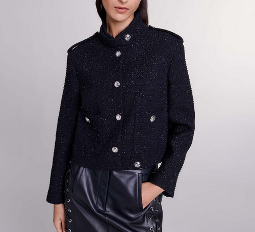 Maje giacca corta - tweed, donna
