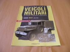 FASCICOLO COLLEZIONE VEICOLI MILITARI DODGE WC 1951 DEAGOSTINI
