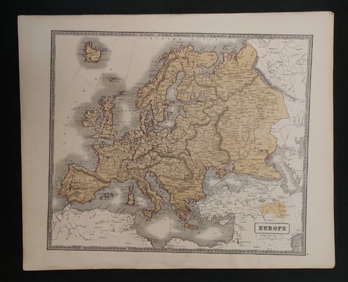Europa antica carta geografica - antica,