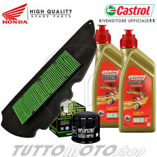 Tagliando HONDA Forza 300 2018 2019 2020 / Kit Castrol 10W30 + Filtro aria-olio