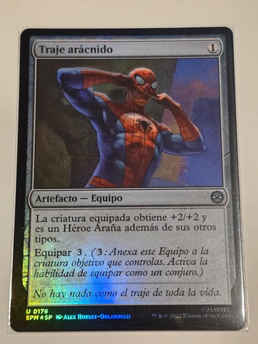 Spider-Suit●FOIL●SPAGNOLO?