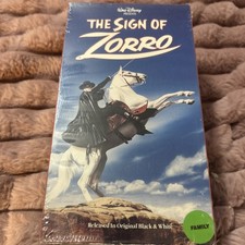 THE SIGN OF ZORRO WALT DISNEY