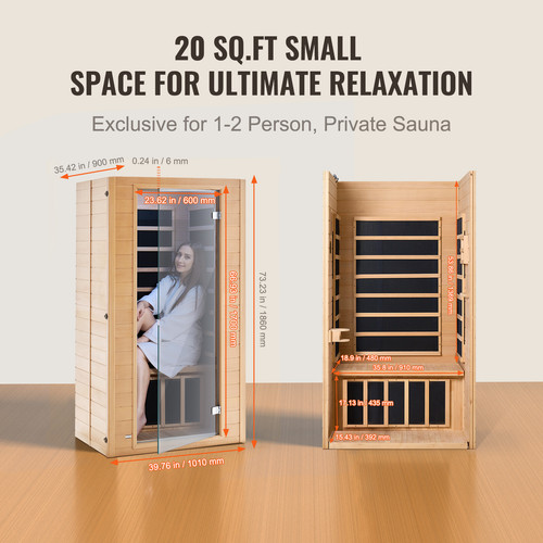 Cabina infrarossi sauna - a,