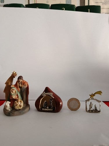 Lotto 3 mini presepe - lotto,