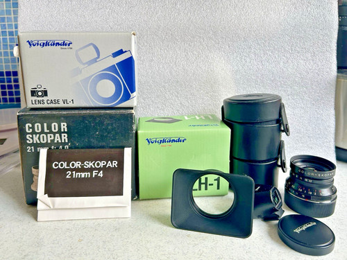 Voigtlander 21mm ltm - 21mm, f4