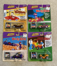 Johnny Lightning CARTOON NETWORK WACKY RACES SPEED BUGGY SET TUTTI E 4!