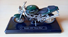 MODELLINO MOTO SUZUKI 1000 STREET BIKE Scala 1/18 Majorette Motorbike