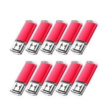10 x chiavetta USB 2.0 rossa