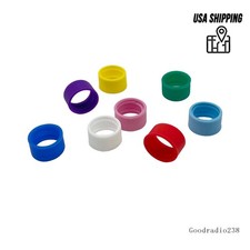 8x Anello fascia ID colore compatibile con radio antenna XPR3300 XPR3500 XPR7550