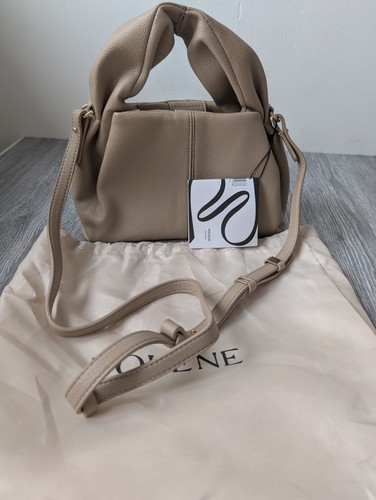 Sac polène cuir - sac, beige