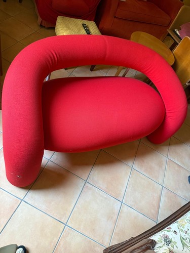 Divano tube rosso - divano, 2