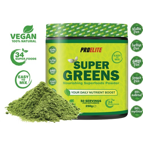 Elite super greens polvere - super,