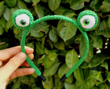 Rana verde all'uncinetto: il cerchietto che renderà felici i vostri bambini