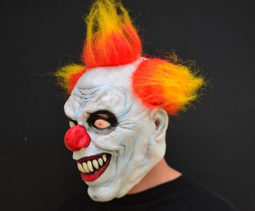 Halloween clown maschera - halloween,