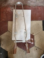  MORSA PORTA STRINGI  PROSCIUTTO RUSTICO BASE IN MARMO BIANCO 