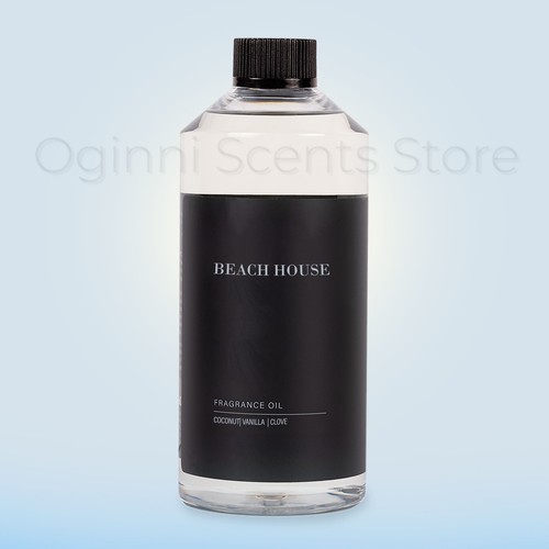 Beach house 500 - 500, olio