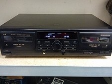 lettore cassette dual deck recorder Jvc Td-w216 perfettamente funzionante
