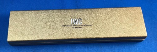 Iwc box watch vintage - box,