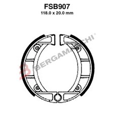 GANASCE CEPPI FRENO ANTERIORE