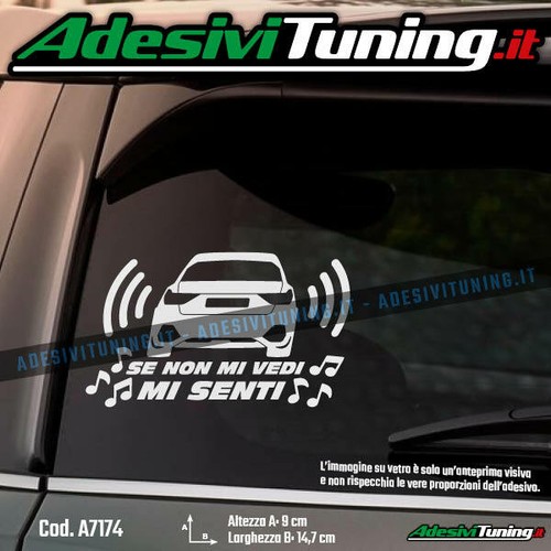 Adesivo audi 2020 non - a1, se