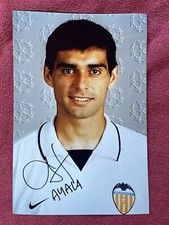 Autografo ROBERTO AYALA-Valencia CF-116 Tappi ARGENTINA-Napoli-firmato Big 12x8"