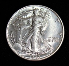 1943 Mezzo Dollaro Liberty