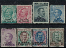 ITALIA - Levante - Smirne - Sassone n. 1-8 cat. 1050 euro - MNH**