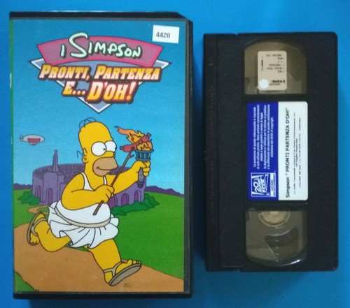 Vhs simpson pronti partenza - pronti,
