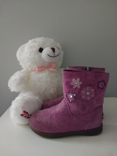 Stivali ugg rosa floreali - stivali,